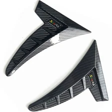 Car Side Body Marker Fender Wing Air Flow Vent Hole Cover Grille Sticker Trim