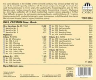 CRESTON/SILBERSTEIN: PIANO MUSIC - CD
