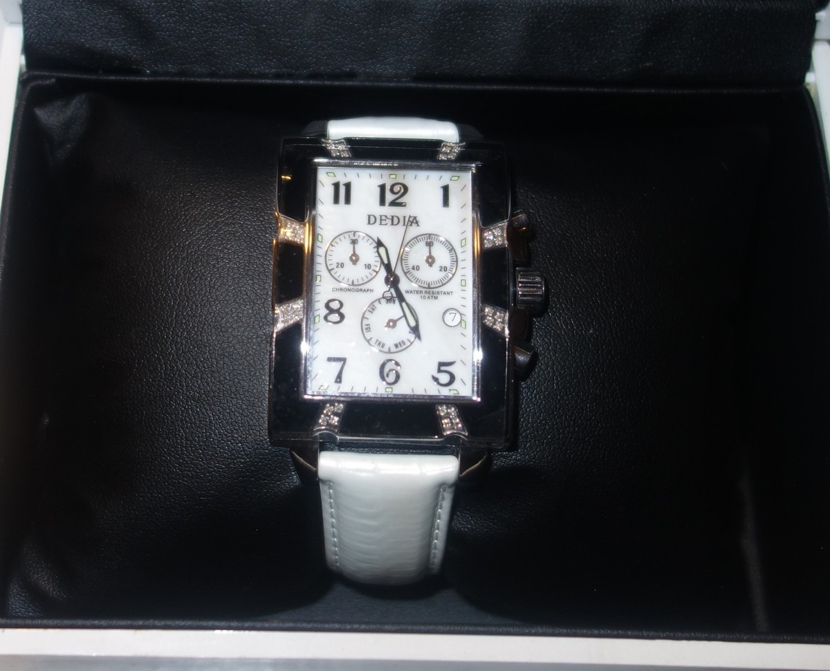 2022 Division II Championship Official Mens Watch 42mm Silver Tone Black Leather Michigan 2023 National Champions Timepiece - Odysseus II  main image 2