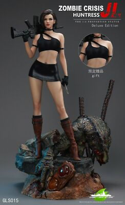 GREEN LEAF STUDIO GLS015 1/4th Zombie Crisis Huntress Jill Statue