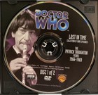 Doctor Who Lost In Time Disc 1 of 2 Dvd The Patrick Troughton Years 1966-1969