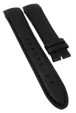 Police Cyber > Cinturino Per Orologio 22Mm In Pelle Piatto Nero > P.12898LB1