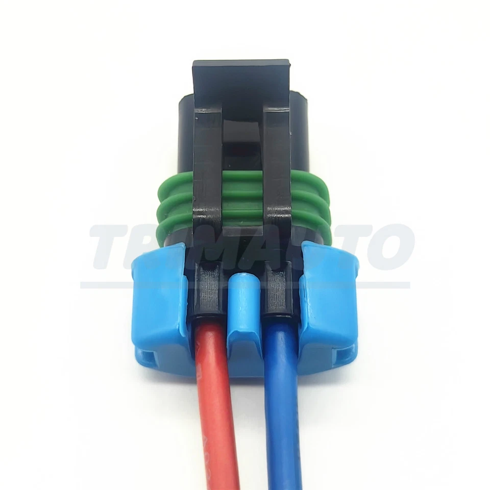 Conector de compresor de aire acondicionado Peterbilt 337 2010-2023 enchufe coleta - F69-1015-111 Foto 3 de 4