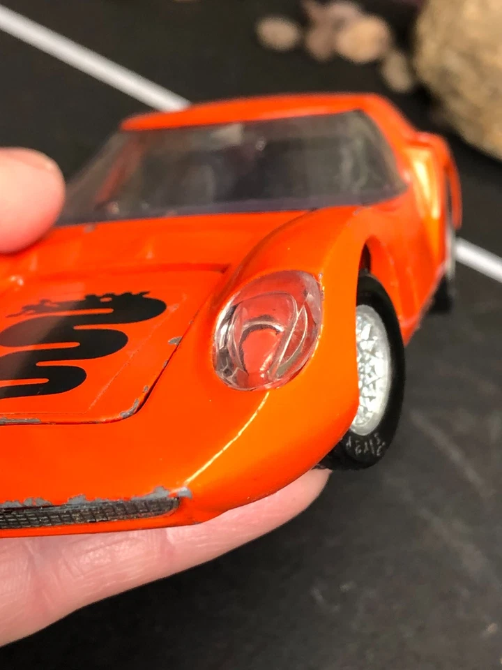 Imperfect 1:25 Diecast Politoys M No. 575 OSI SCARABEO 1600 ALFA ROMEO AS-IS - Image 3 of 4