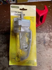 STANLEY 74-8259 Push Button Pushbutton Latch Silver Screen Storm Door Handle