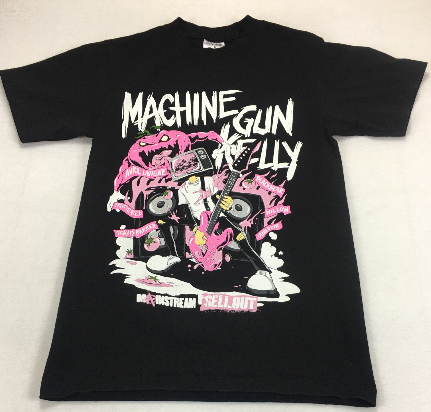 Maglietta Machine Gun Kelly – Mainstream Sellout Tour – Rock Rap – Uomo, Cotone Nero - Foto 2