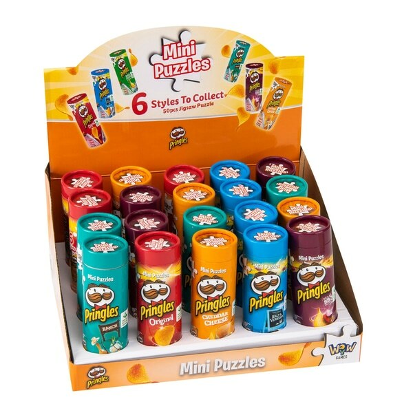 Pringles Mini Puzzles Choose from 6 Styles Original, cheddar