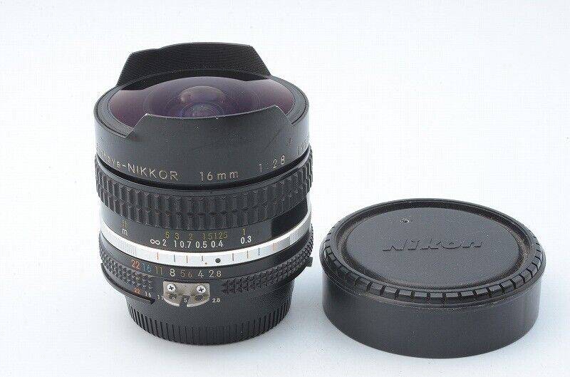Excellent+ Nikon Ai-s Fisheye-Nikkor 16mm F/2.8 From Japan Excellent+ Nikon Ai-s Fisheye-Nikkor 16mm F/2.8 From Japan