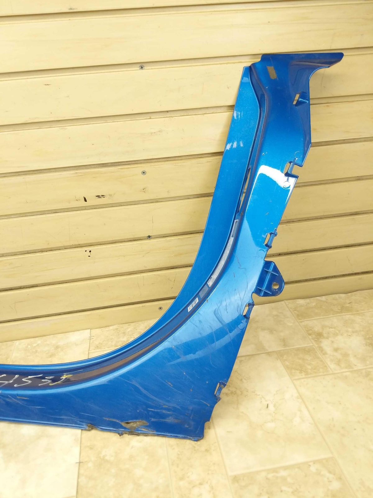 2017-2022 Audi R8 OEM Pillar B Cover panel Blue P/ 4S0853959 *DAMAGE*