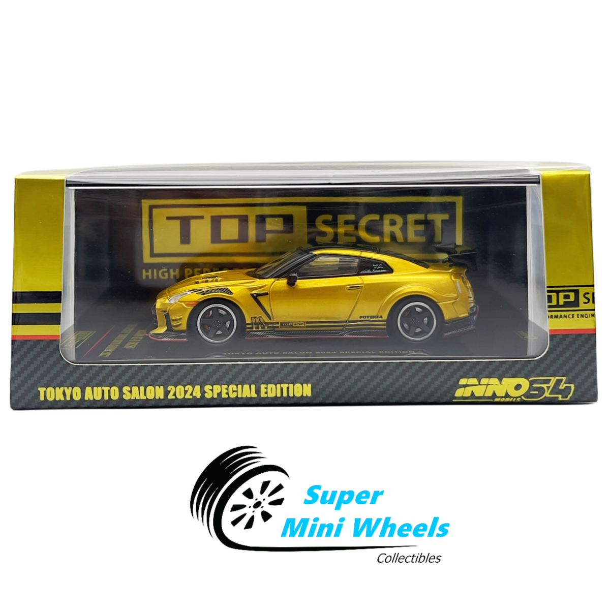 INNO64 1:64 Nissan GT-R R35 Top Secret Tokyo Auto Salon 2024 INNO64 1:64 Nissan GT-R R35 Top Secret Tokyo Auto Salon 2024