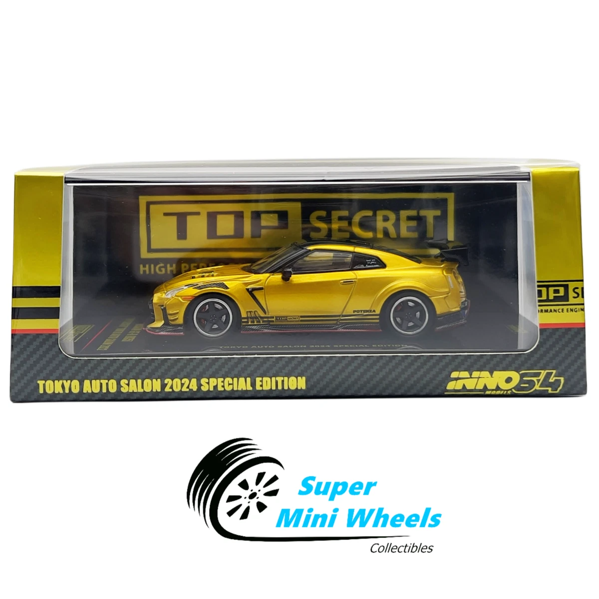 INNO64 1:64 Nissan GT-R R35 Top Secret Tokyo Auto Salon 2024 