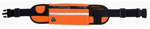 System-S Bag Waist Bag with Bottle Holder in Orange - Picture 3 of 4