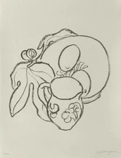 PIERRE BONCOMPAIN FIGUIER IV 1990 Signed Lithograph