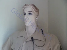 Acoustic Clear Air Tube Headset Ear Piece for Olympia P324 Kenwood Radios 2 Pin