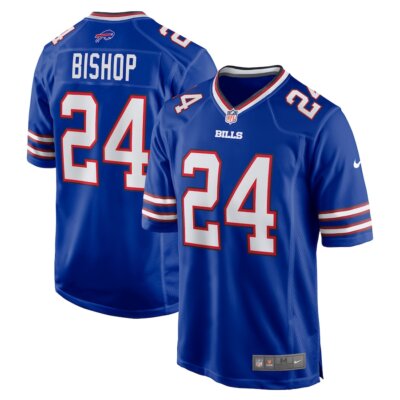 Buffalo Bills Cole Bishop #24 Nike Royal Blue 2025 Official NFL
