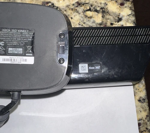 Microsoft Xbox 360 Kinect Motion Sensor (Model 1414) Black Authentic - Picture 4 of 6