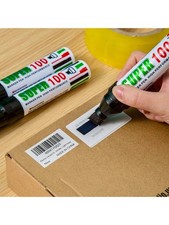 Jumbo Permanent Marker – Extra Wide Chisel Tip for Privacy & Labels (1pc)