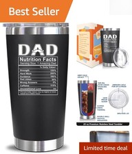 Durable Leak-Proof Dad Tumbler - Perfect Birthday Gift for Every Occasion