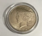 1922 Peace Dollar $1 Silver Coin Circulated Business Strike US