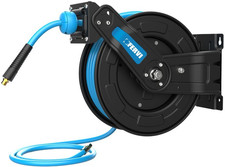 AVVOLGITUBO ARIA COMPRESSA AVVOLGITORE ARROTOLATORE TUBO AUTOMATICO 20 METRI