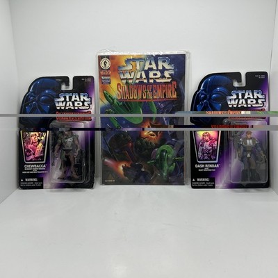 Star Wars Shadows of the Empire Special #1 comic Kenner action figure lot