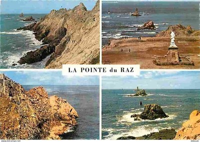 Postcard - 29 - La Pointe du Raz - Multivues - Postcard Flame - See Scans