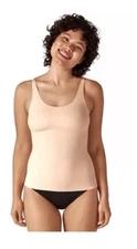 Ruby Ribbon Second Skin V Neck Cami In Pale SZ 30 #1808 NEW!