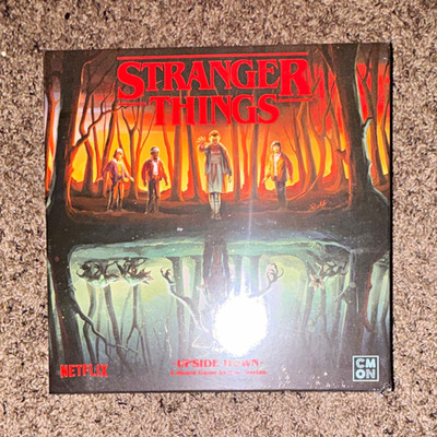 CMON Stranger Things: Upside Down Board Game Complete Set Miniatures 2+ 12+