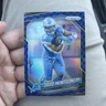 Panini 2025 Prizm Black & Blue Checkerboard David Montgomery #164 Detroit Lions
