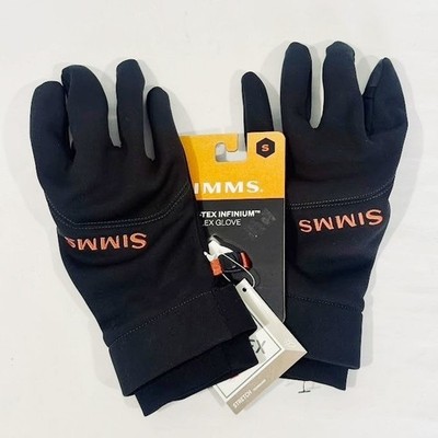 Simms Gore-Tex Infinium Flex Fishing Glove, Black - Small | eBay
