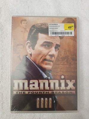 Mannix: Fourth Season Four 4 (DVD, 2011, 6 Disc, Region 1) New Sealed DD22