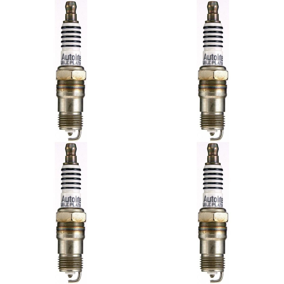Autolite APP764 Spark Plug Pack of 4 for Ford Mercury Mazda Lincoln Qvale Merkur