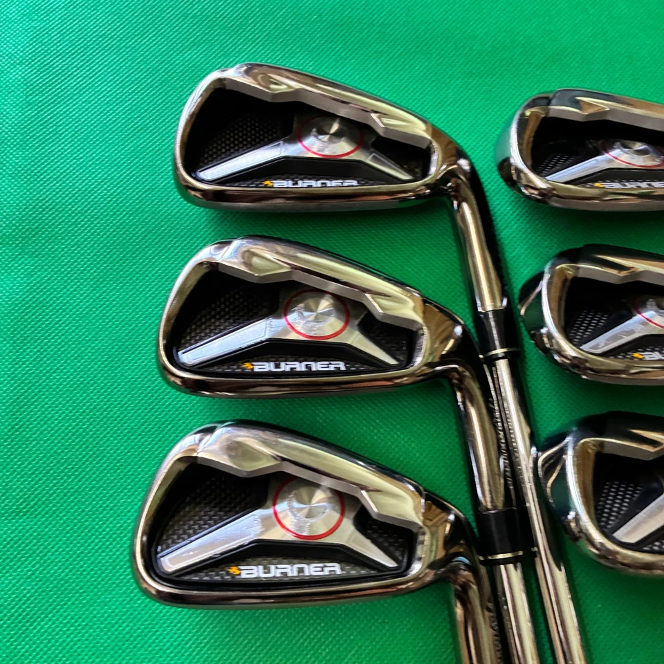 Taylormade Burner 2009 Iron Set 6pcs 5-Pw R Regular N.S.Pro 950GH Golf Clubs - Image 2 of 4