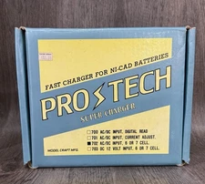 PRO TECH SUPER CHARGER, AC/DC 702 - 6 or 7 Cell Battery Charger Tested