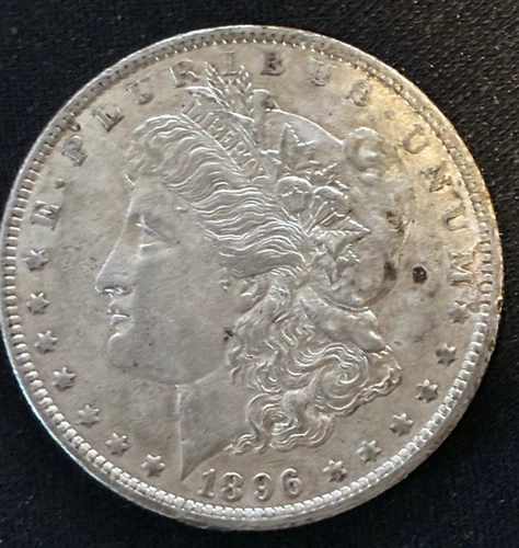 1896-O MORGAN DOLLAR - AU-RARE!