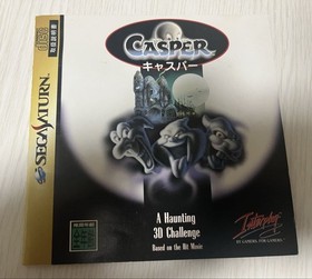 Casper Sega W/Manual Saturn SS Retro Used Game Good NTSC-J Japan JP