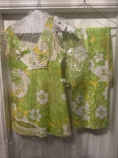 Vintage 70  s ALEX COLMAN Mod 2-piece Top  Pants Outfit Dry Cleaned Size S
