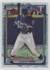 2024 Bowman Chrome Prospects Mega Box Mojo Refractor Dameury Pena #BCP-167 6z2