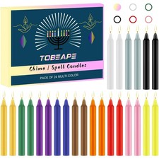 bunte Kerzen, Stabkerzen, Christbaumkerzen, Partydekoration, Ritualkerzen, Ge...