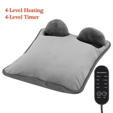 Electric Foot Heating Pad USB Charging Soft Plush Washable Foot Warmer Heater