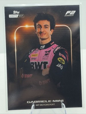 2026 Topps Lights Out Formula 1 F2 Gabriele Mini Next Gen Base