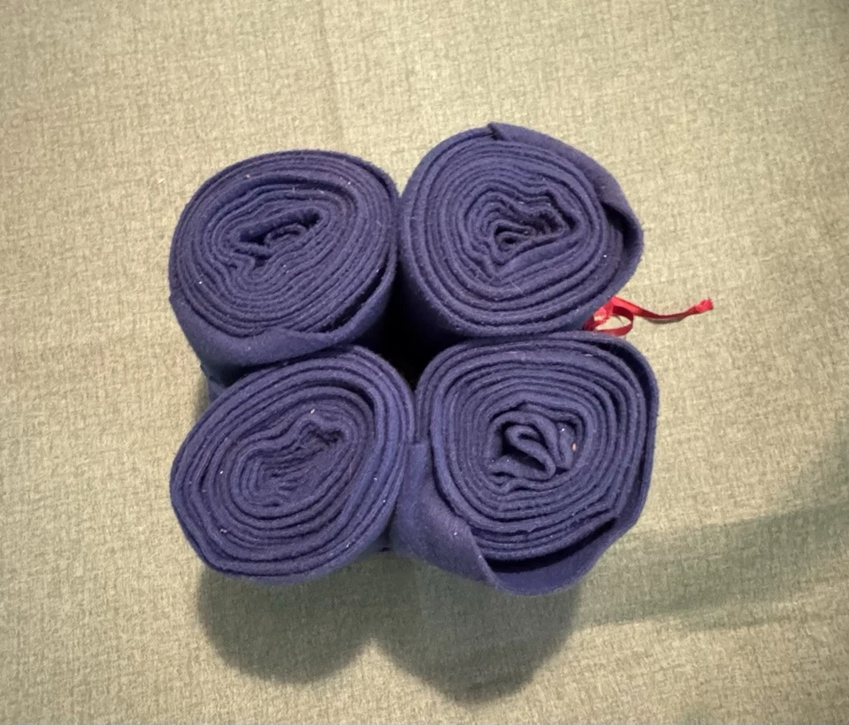 Envolturas de polo usadas Royal Blue Professional Choice cantidad 4 Foto 2 de 2