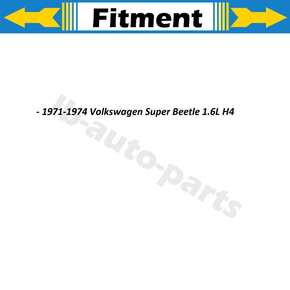 For Volkswagen Super Beetle 1971-1974 4X Dorman Front Rear Brake Line - Image 2 of 4