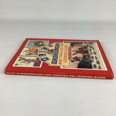 Alice In Wonderland & Through The Looking Glass Hardcover Book