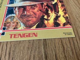 Indiana Jones and the Temple of Doom Nintendo NES (Tengen) Manual Booklet ONLY
