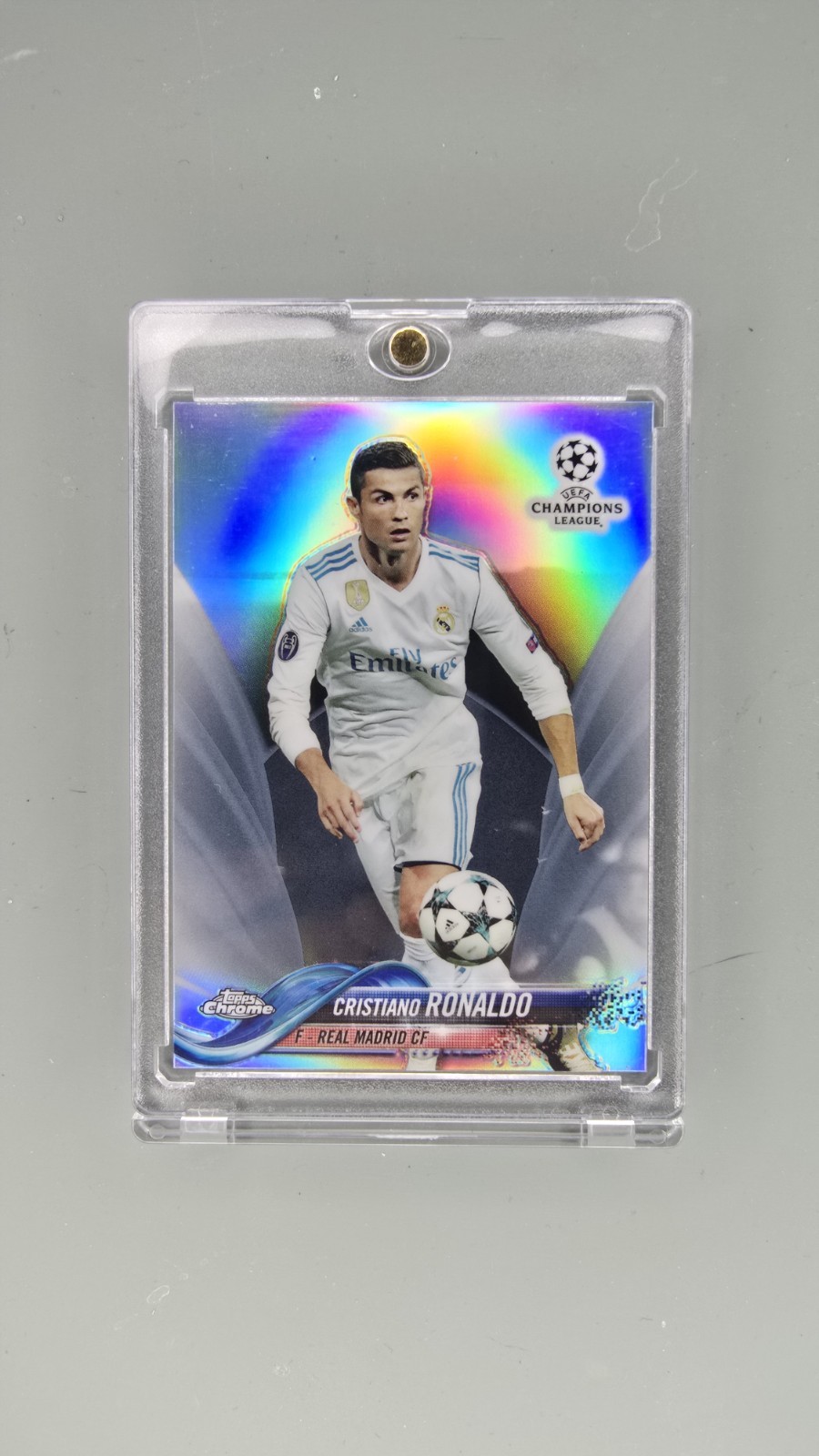 2017-18 Topps Chrome UCL Cristiano Ronaldo #93 Refractor