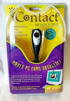 VTG Retro Y2K Ezonics iContact USB Digital PC Camera NEW MIP SEALED 2002