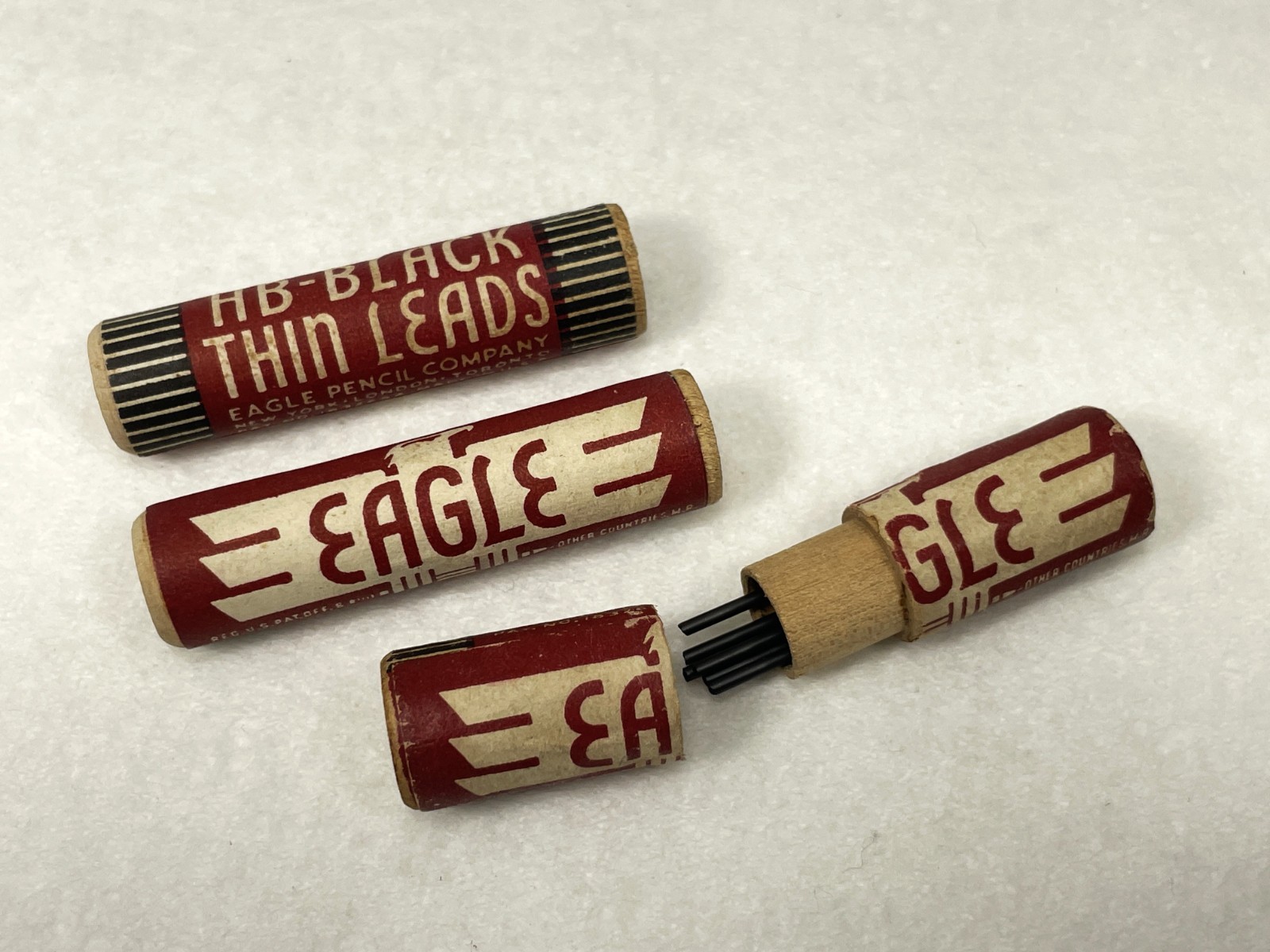 Leads ~ Black ~ 18ea 0.046 / 1.18mm ~ $5 Ship/+free