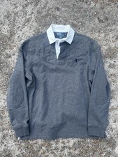 Vintage Rugby Sweatshirt Polo Ralph Lauren PRL Y2K Size L