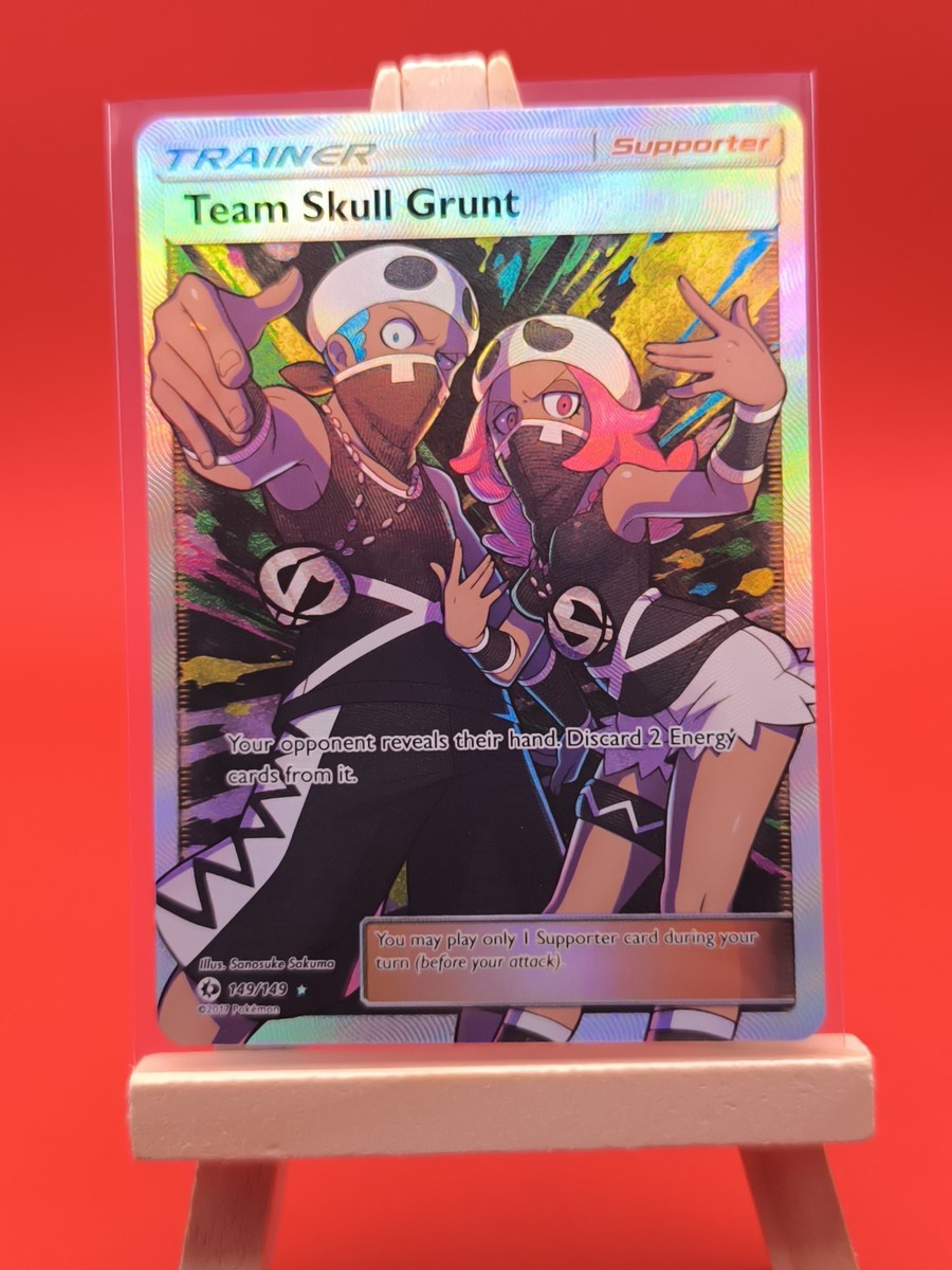 Team Skull Grunt 149/149 Sun Moon Base Full Art Ultra Rare